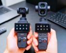 Osmo Pocket 3 (solda) Osmo Pocket 4P'nin (sağda) yanında.