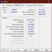 CPU-Z Bellek