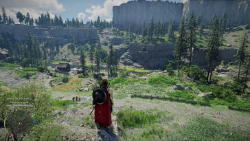 Resimde: Crimson Desert oyunundan bir oyun içi ekran görüntüsü.