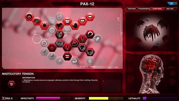 Resimde: Plague Inc: Evolved oyunundan bir ekran görüntüsü.