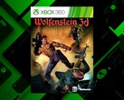 Wolfenstein Xbox 360 oyununun kutusu gösterilmiştir