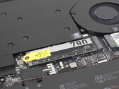 SSD, Blade 16'da buhar odası soğutucusunun ve fanın yanında bulunur