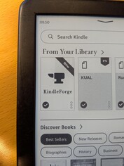 KindleForge, jailbreak yapılmış Kindle'ınız için ek uygulamalar indirebileceğiniz bir uygulama mağazasıdır (Resim Kaynağı: Notebookcheck)