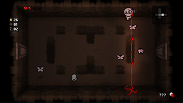 Resimde: The Binding of Isaac: Rebirth oyunundan bir ekran görüntüsü.