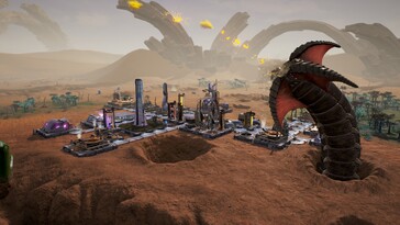 Aven Colony'deki bir yaratığı gösteren bir resim.