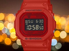 Casio'nun yeni kırmızı fener G-Shock'u DW-5600RRB-4 (yukarıda) ile benzer bir tasarıma sahip olabilir