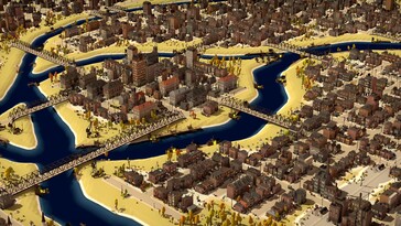 City of Gangsters'da bir şehri gösteren bir görsel.