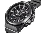 Casio'nun yakında piyasaya çıkacak G-Steel saatlerinde metal bilezikler, daha hafif kauçuk kayışlarla değiştirildi. (Resim: GSTB1000BD-1A)