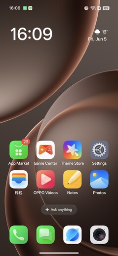 Oppo Find X9s Pro: Ana Ekran