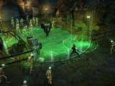Steam'de şimdi %75 indirimli olan Victor Vran'daki bir savaşı gösteren bir görsel.