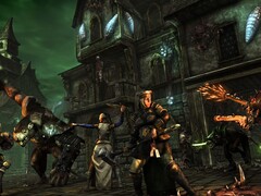 Steam'de satışta olan Mordheim: City of the Damned oyunundaki karakterleri gösteren bir görsel.