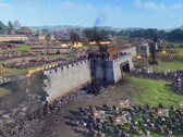 Şu anda %70 indirimde olan Total War: Three Kingdoms'taki bir kuşatmayı gösteren görsel.