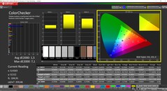 CalMAN ColorChecker kalibre edildi