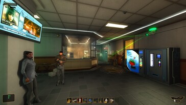 Resim: Deus Ex: Human Revolution - Director's Cut oyunundan bir ekran görüntüsü.
