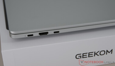Geekom GeekBook M16 - Sol taraftaki bağlantı noktaları