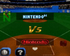 Ken Griffey Jr's Winning Run'ın gizli Nintendo 64 takımını gösteren bir ekran görüntüsü