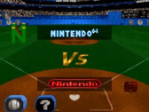Ken Griffey Jr's Winning Run'ın gizli Nintendo 64 takımını gösteren bir ekran görüntüsü