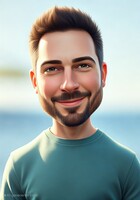 Portrait Studio AI ile "3D karikatür" modunda oluşturulan görüntü.