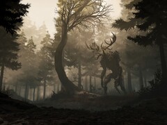 GreedFall'da bir yaratığı gösteren bir resim.