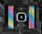 Anakartta gösterilen Corsair Vengeance RGB Pro SL DDR4 bellek (Görsel kaynağı: Corsair)