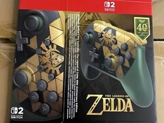 Zelda temalı Switch 2 Pro Kontrol Cihazı.