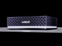Resim, Ryzen AI Halo pazarlama görselinin düzenlenmiş bir versiyonunu göstermektedir.
