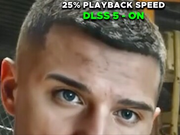 Kafasının yan tarafında saçları olan ve DLSS takılı bir Starfield karakteri.