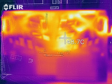 Heat development bottom (under load)