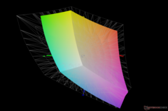vs. Adobe RGB: %67,7 kapsama alanı