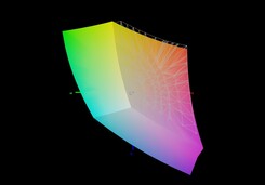 Asus Zephyrus S17 vs sRGB (96%)