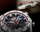 Resimde - Honda RA272 ile birlikte Casio Edifice ECB-2300HR-1A için resmi tanıtım posteri.