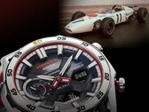 Resimde - Honda RA272 ile birlikte Casio Edifice ECB-2300HR-1A için resmi tanıtım posteri.