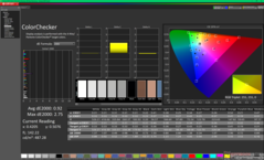 Kalibrasyon sonrası ColorChecker
