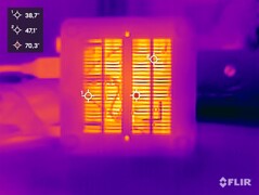 Minisforum Venus Serisi UN1245 vs. kasa kapağı olmadan stres testi)