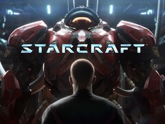 StarCraft nişancı oyunu için gösterilen afiş