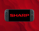 Sharp LCD ekranıyla gösterilen Switch 2 konsolu