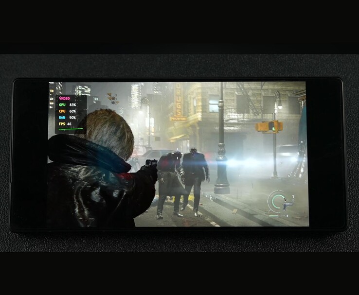 Resident Evil Requiem, PC emülasyonu aracılığıyla Android üzerinde çalışarak 45 FPS civarında dış mekan oyun performansı gösteriyor.