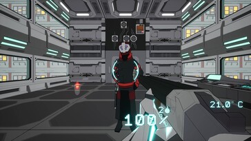 Görselde: Cyberfrags '69'dan bir oynanış ekran görüntüsü.