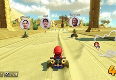 Mario Kart 8 Deluxe artık Nintendo Switch 2’nin isteğe bağlı kamerasını destekliyor.