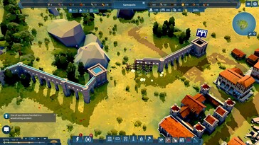 Resimde görülüyor: Nova Roma'dan bir oynanış ekran görüntüsü.