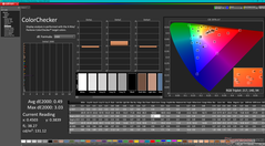 Kalibrasyondan sonra ColorChecker