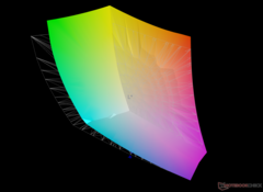 vs. Adobe RGB: %84,4 kapsama alanı