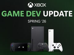 Microsoft'un yaklaşan şovu için Xbox Game Dev Update afişi.