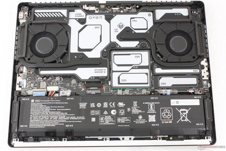 Omen Max 16 2025 dahili parçalar