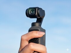 DJI Osmo Pocket 4 pazarlama görseli (geliştirilmiş).