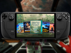 Crafted Worlds Bundle'ın süresi 10 Şubat'ta sona erecek. Resimde görüldüğü gibi: Paketin kapak resmi ile Steam Güvertesi. (Resim kaynağı: Steam - düzenlenmiştir)