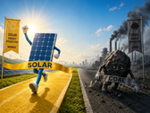 Mayıs 2026’da güneş enerjisi, ABD’nin elektrik ihtiyacının %12,8’ini karşılarken, kömürün payı %12,2 oldu.
