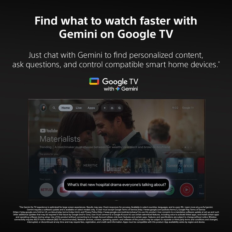 Fiyatı düşük tutmak için Sony, XR İşlemci, yansıma önleyici kaplama ve Acoustic Surface Audio gibi üst düzey ekranlarında bulunan premium özellikleri bu modelden çıkarmıştır.