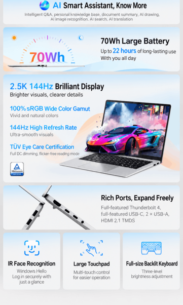 Asus Vivobook 14'ün ekran, pil ve bağlantı özellikleri (makine çevirisi)