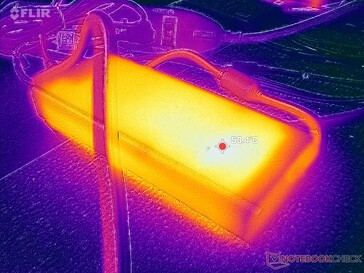 AC adaptörü oyun oynarken 53 C'nin üzerine çıkıyor